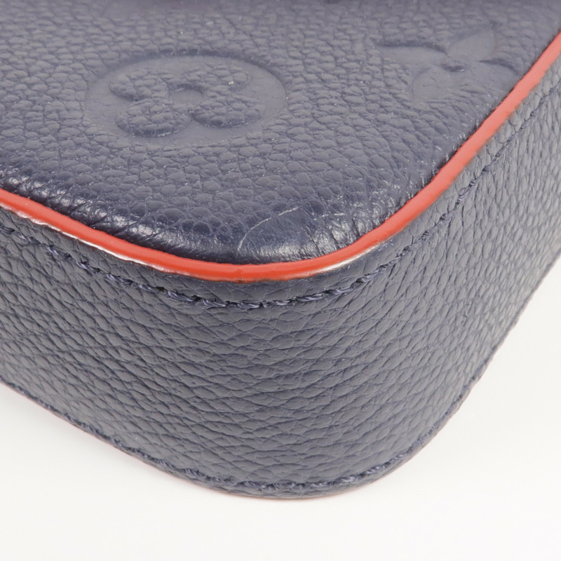 LOUIS VUITTON Monogram Empreinte Felicie Pochette金扣鏈帶肩背袋-9