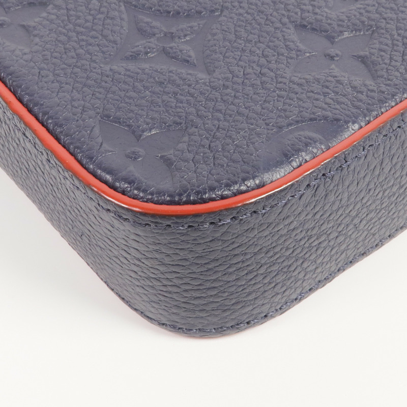 LOUIS VUITTON Monogram Empreinte Felicie Pochette金扣鏈帶肩背袋-12