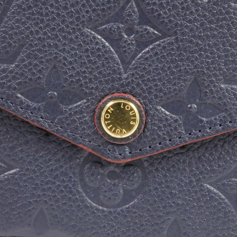 LOUIS VUITTON Monogram Empreinte Felicie Pochette金扣鏈帶肩背袋-14