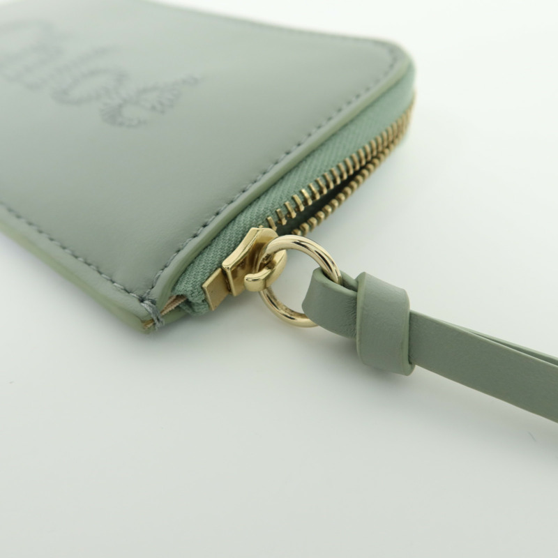 Chloe 羊皮皮革Card Case金扣卡片套-9