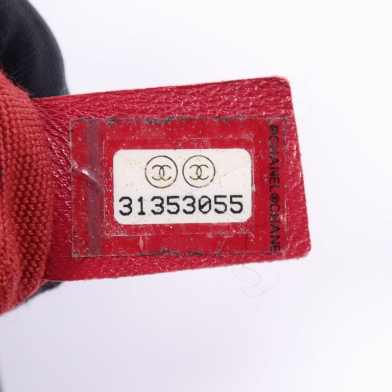 CHANEL 牛皮皮革Chain Shoulder Bag金扣鏈帶肩背袋-6