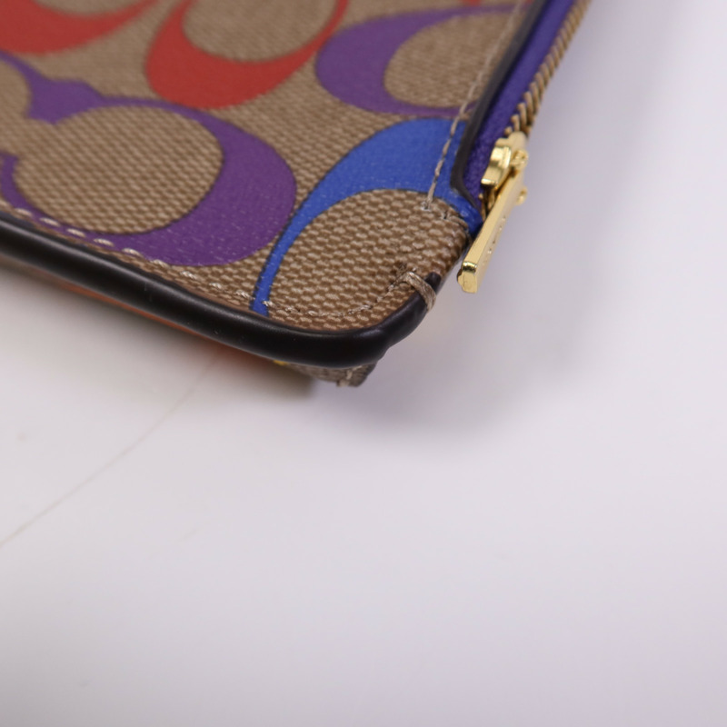 COACH 帆布Phone Case金扣肩背袋-6