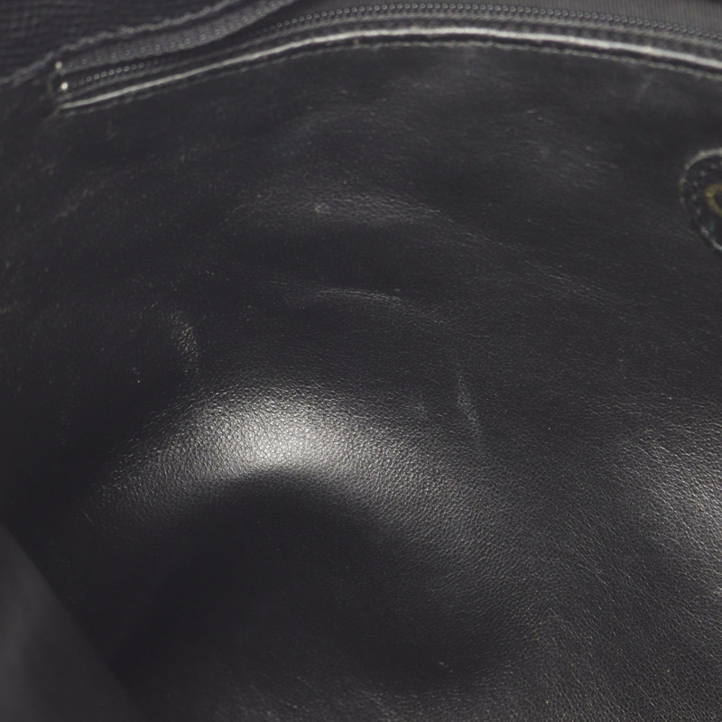 香奈兒黑色真皮單肩手提包，二手，女士，金色五金，CC標誌，Coco-5