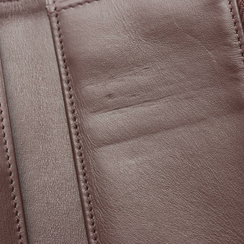 香奈兒 (CHANEL) Matelasse 三折錢包，粒面小牛皮，黑色，二手，金色五金，CC標誌-6