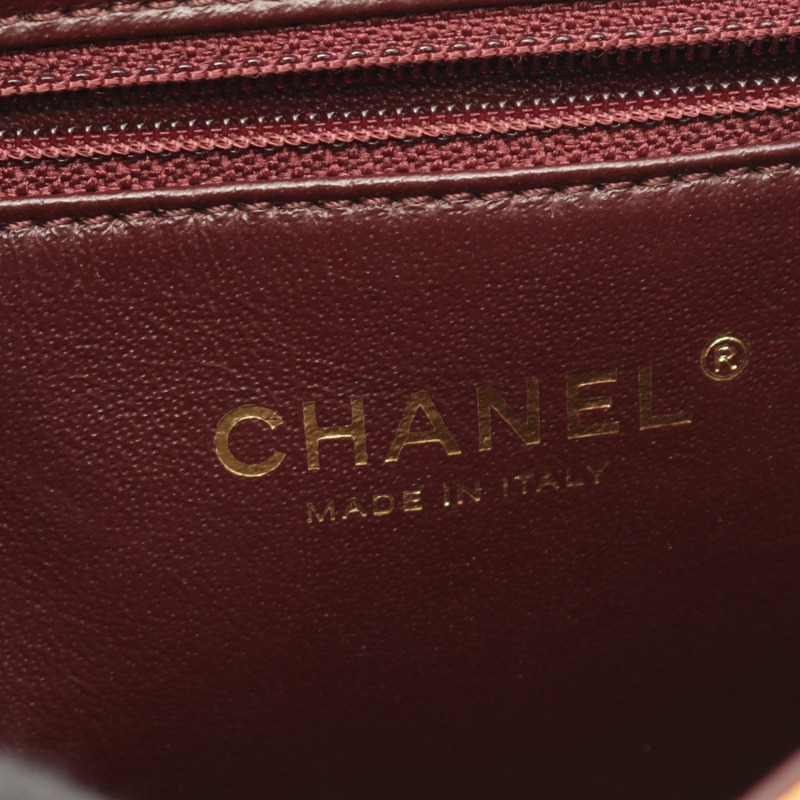 香奈兒 (CHANEL) Matelasse Chai 單肩包，羊皮材質，米色，二手，金色五金，女士 CC-3