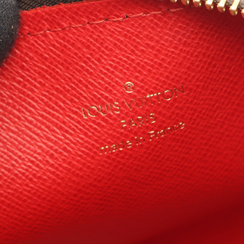 路易威登 Papillon 26 手提包 N51304 Damier Ebene 皮革 棕色 二手 女士-3