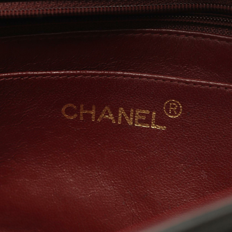 香奈兒 (CHANEL) 絎縫 Diana 翻蓋鏈條肩背斜背包 A01164 羊皮 BK GHW-3