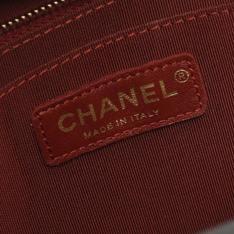 香奈兒 (CHANEL) Matelasse 皮革鏈條肩背包，黑色，二手，女士，金色五金-3