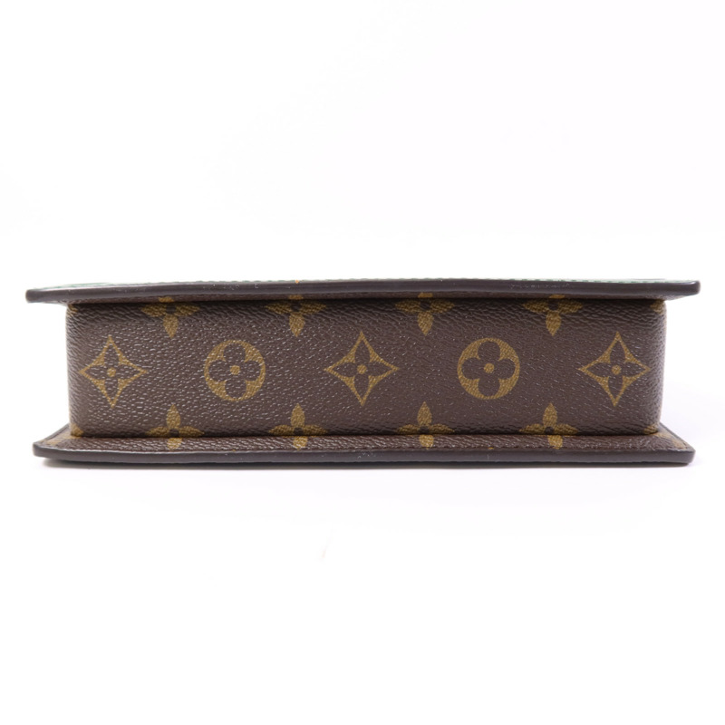 LOUIS VUITTON Monogram LV Street Sign金扣鏈帶肩背袋-3
