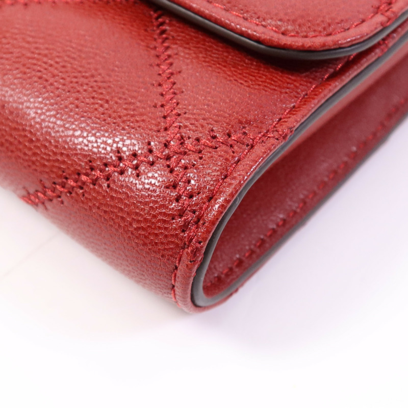 Tory Burch 牛皮皮革Burch Willa金扣鏈帶肩背袋-4