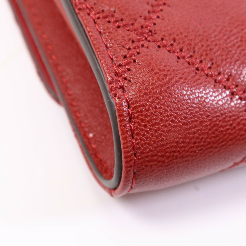 Tory Burch 牛皮皮革Burch Willa金扣鏈帶肩背袋-7