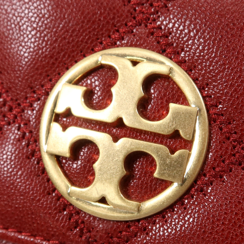 Tory Burch 牛皮皮革Burch Willa金扣鏈帶肩背袋-8