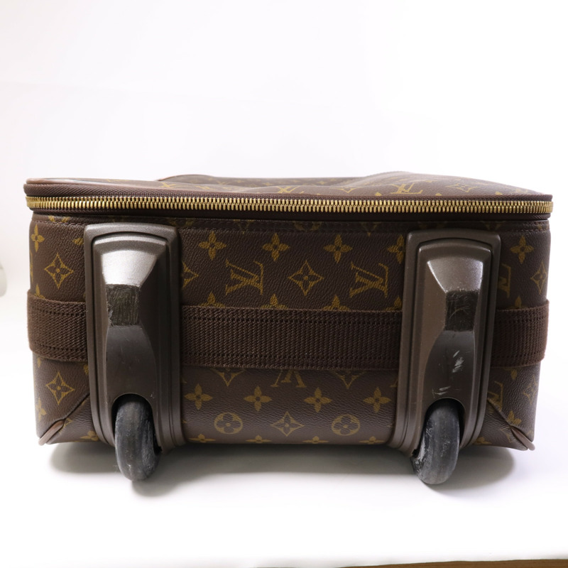 LOUIS VUITTON Monogram Pegase 60 Suitcase金扣行李箱-3