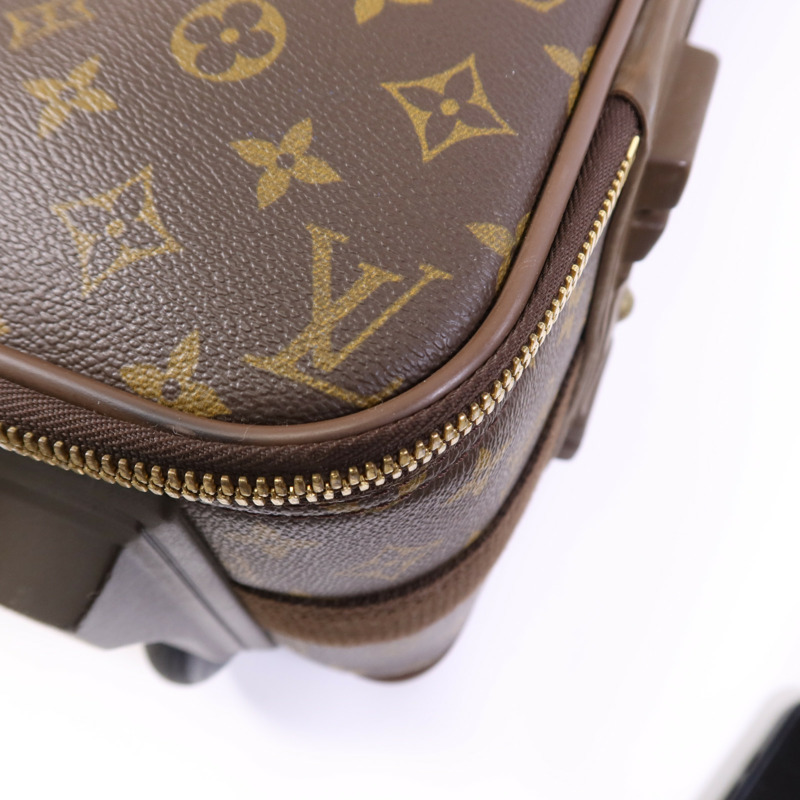 LOUIS VUITTON Monogram Pegase 60 Suitcase金扣行李箱-4