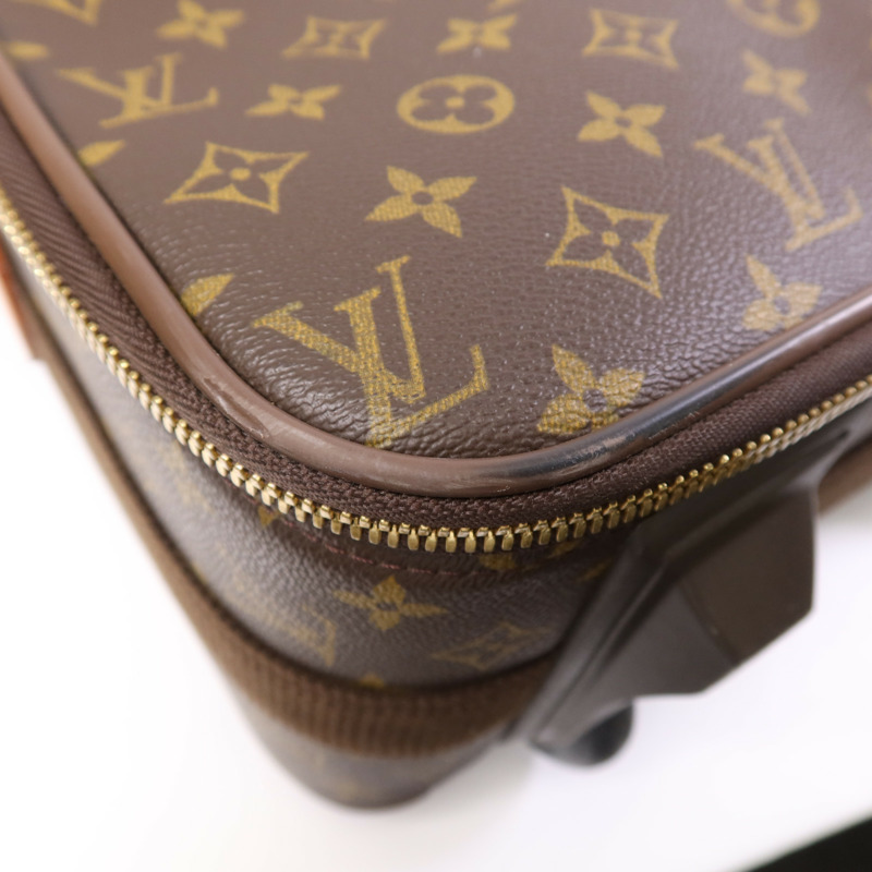 LOUIS VUITTON Monogram Pegase 60 Suitcase金扣行李箱-5