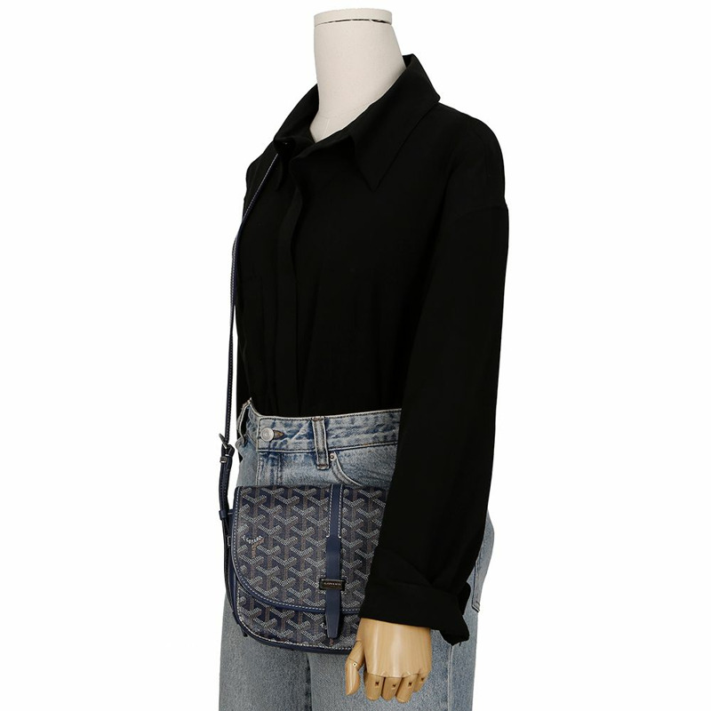 GOYARD Belvedere PM 單肩斜背包-9