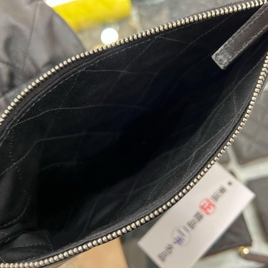 東區正精品㊣CHANEL 22 BAG AS3261 香奈兒黑色全皮銀字銀幣銀鍊肩背包購物袋包中款 RZ6074-9