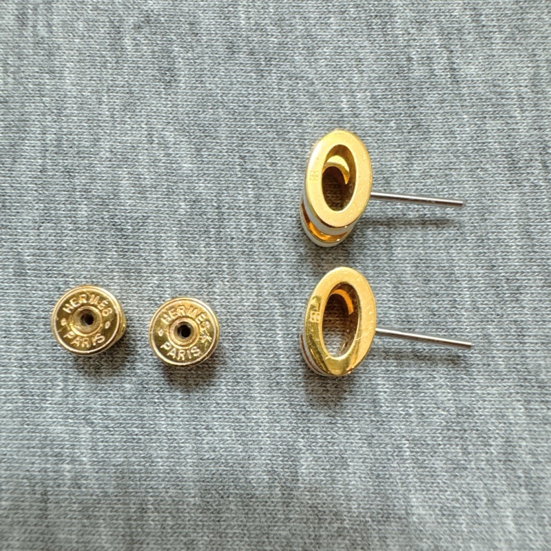 Hermes 白金 mini pop 耳環-4