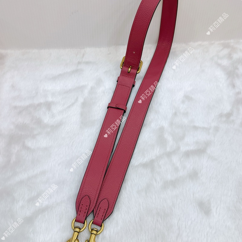 莉亞精品♡ Coach 粉手提斜背包 二手美包-19