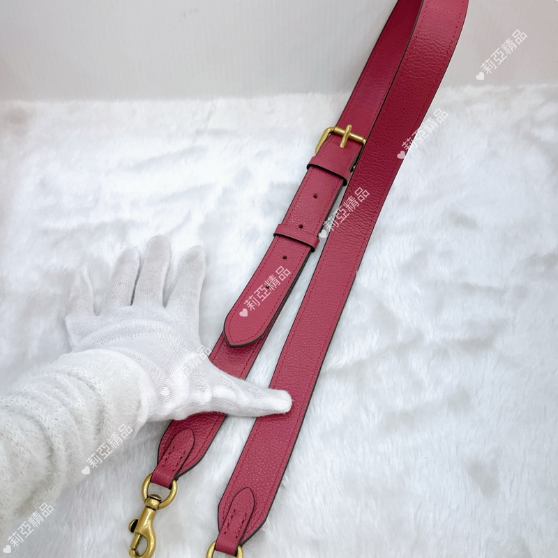 莉亞精品♡ Coach 粉手提斜背包 二手美包-20