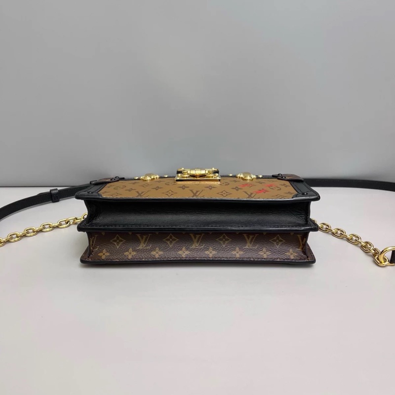 LV路易威登Trunk Clutch老花軟盒子-3