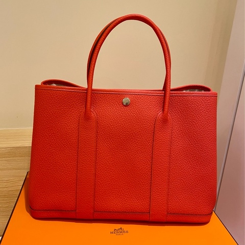 愛馬仕 Hermes garden party 36 s5蕃茄紅