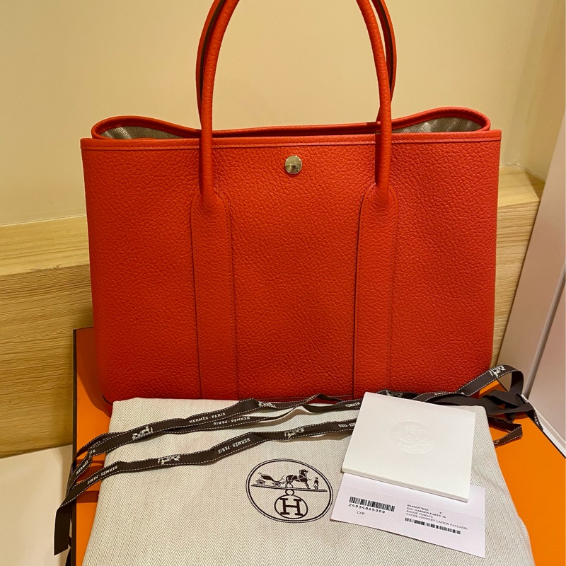 愛馬仕 Hermes garden party 36 s5蕃茄紅-7