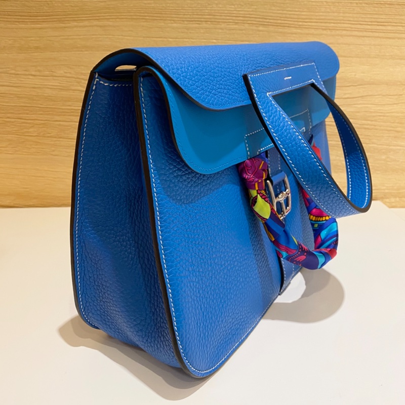 Hermes Halzan 31手袋 單肩包/斜挎包/五用包 全新全配附 購證-3