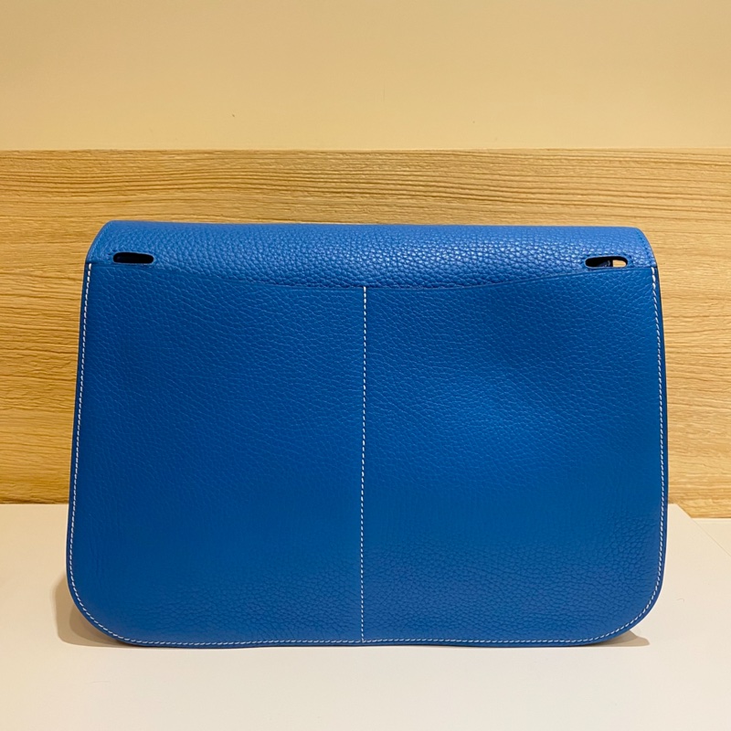 Hermes Halzan 31手袋 單肩包/斜挎包/五用包 全新全配附 購證-11