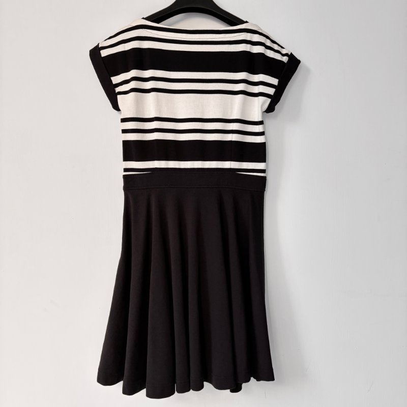 ::BURBERRY BLUE LABE:: 橫條紋洋裝 38號 未著用-1