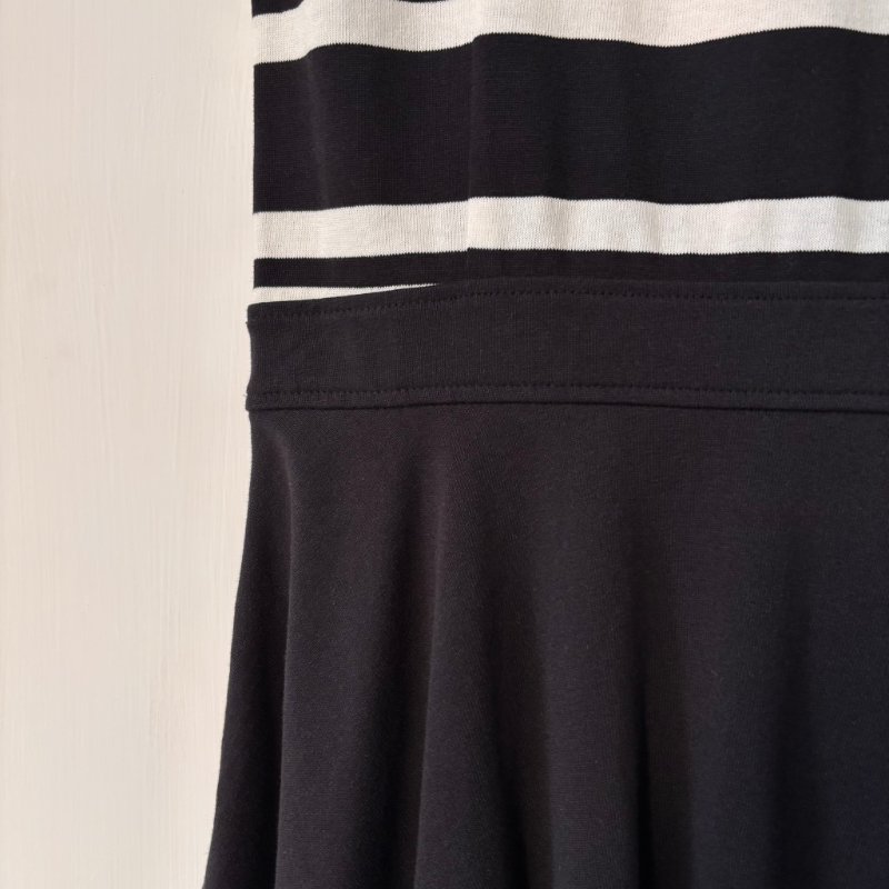 ::BURBERRY BLUE LABE:: 橫條紋洋裝 38號 未著用-7