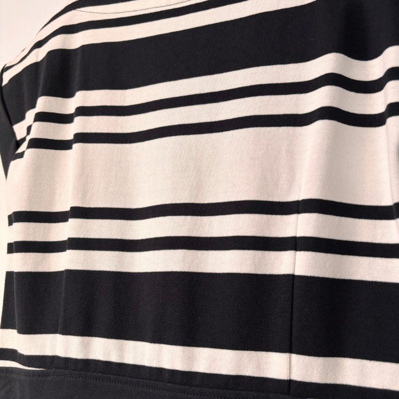 ::BURBERRY BLUE LABE:: 橫條紋洋裝 38號 未著用-10