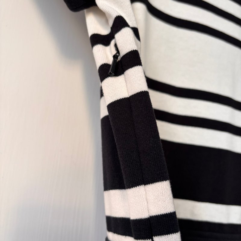 ::BURBERRY BLUE LABE:: 橫條紋洋裝 38號 未著用-11