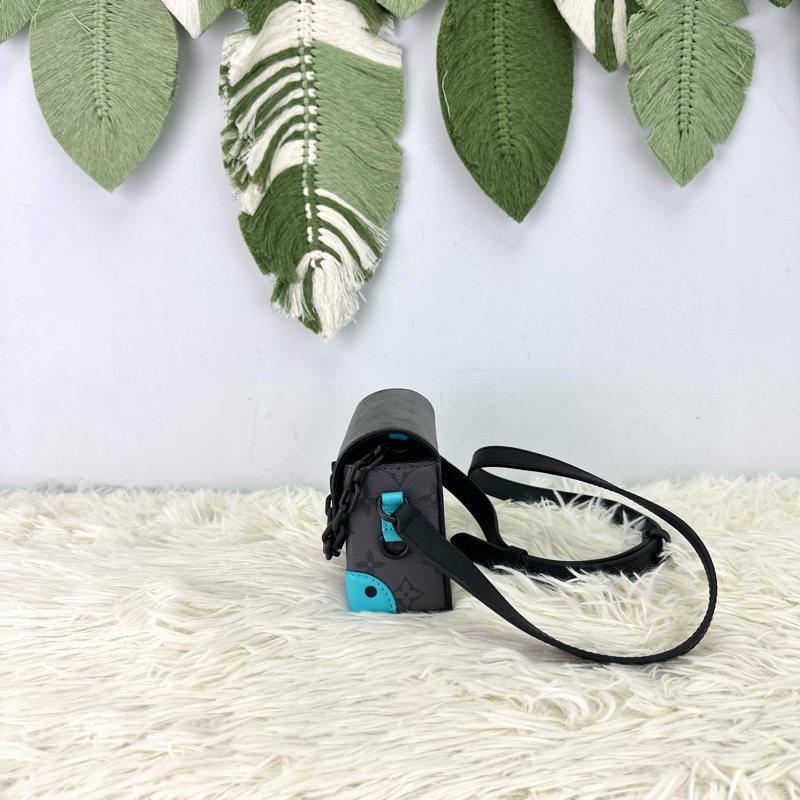 LV 特別款🌟Tiffany Blue 灰色老花 Steamer 晶片款 2024-2