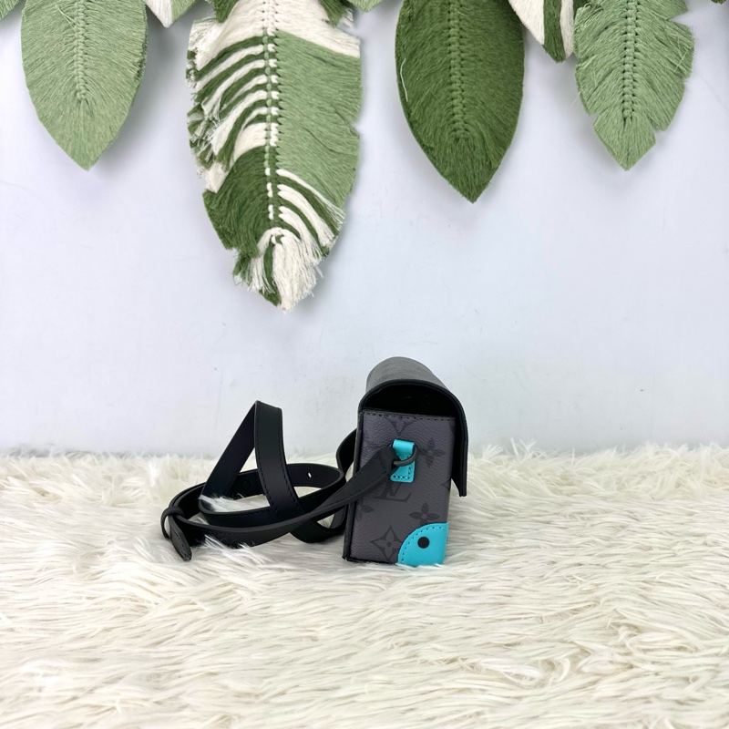 LV 特別款🌟Tiffany Blue 灰色老花 Steamer 晶片款 2024-3