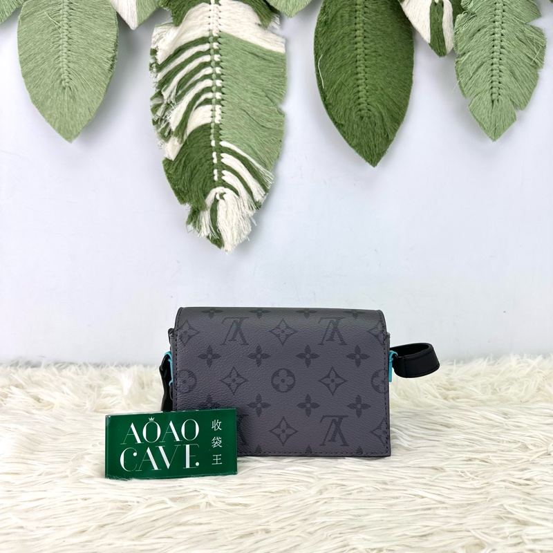 LV 特別款🌟Tiffany Blue 灰色老花 Steamer 晶片款 2024-4