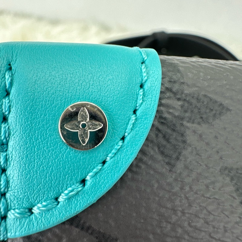 LV 特別款🌟Tiffany Blue 灰色老花 Steamer 晶片款 2024-11