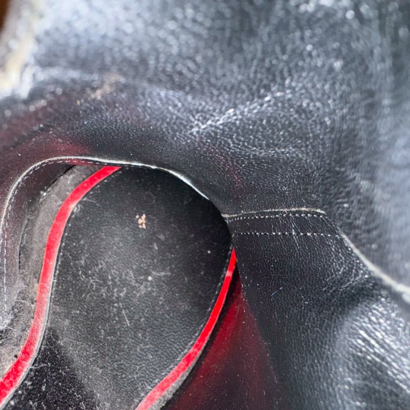 Celine 黑色粗根短靴-15