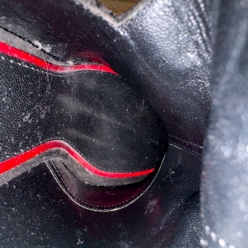 Celine 黑色粗根短靴-32