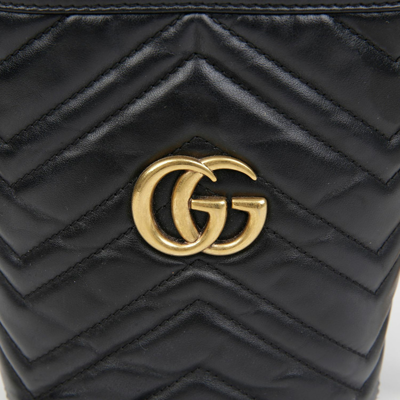 GUCCI GG Marmont Bucket Mini 單肩斜背包 575163-2