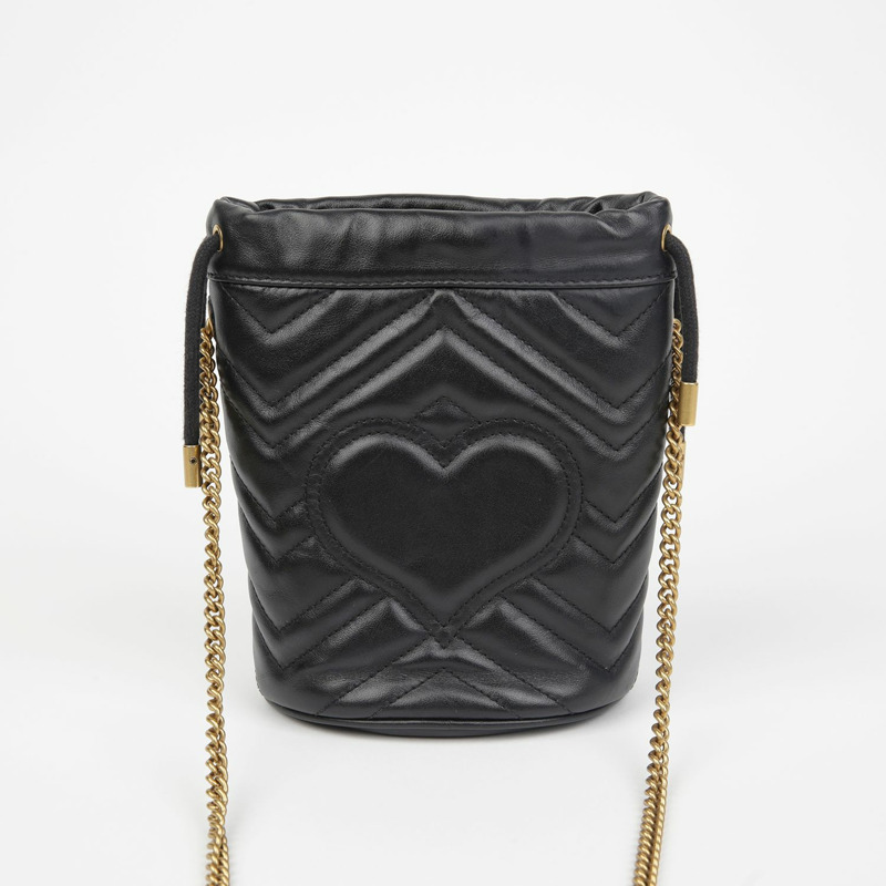 GUCCI GG Marmont Bucket Mini 單肩斜背包 575163-3