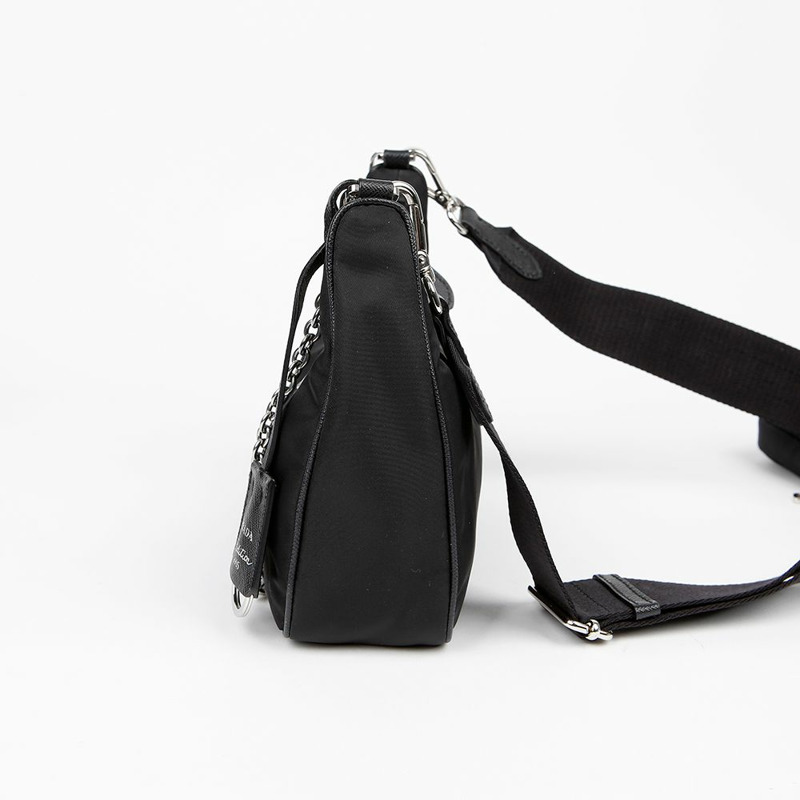 PRADA 1BH204 復刻版多功能單肩斜背包-4