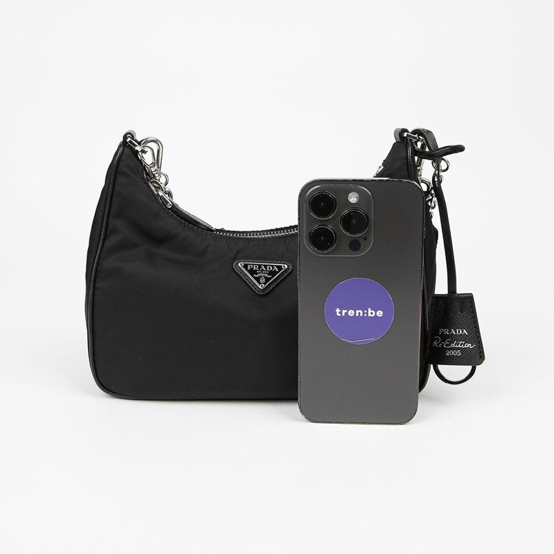 PRADA 1BH204 復刻版多功能單肩斜背包-7