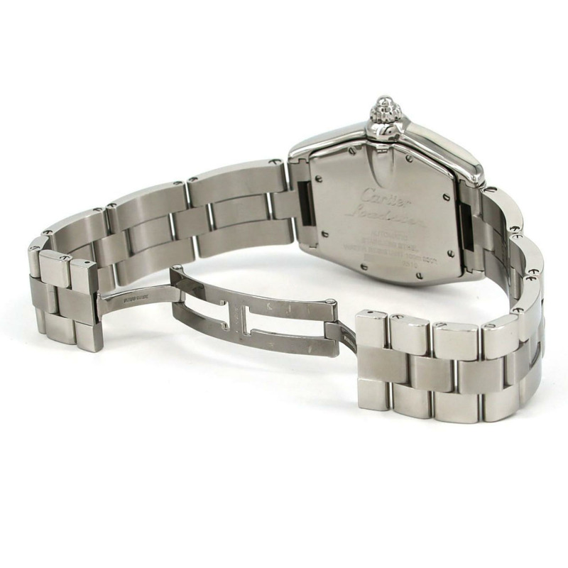 卡地亞 Roadster W62048V3 不鏽鋼自動腕錶-6