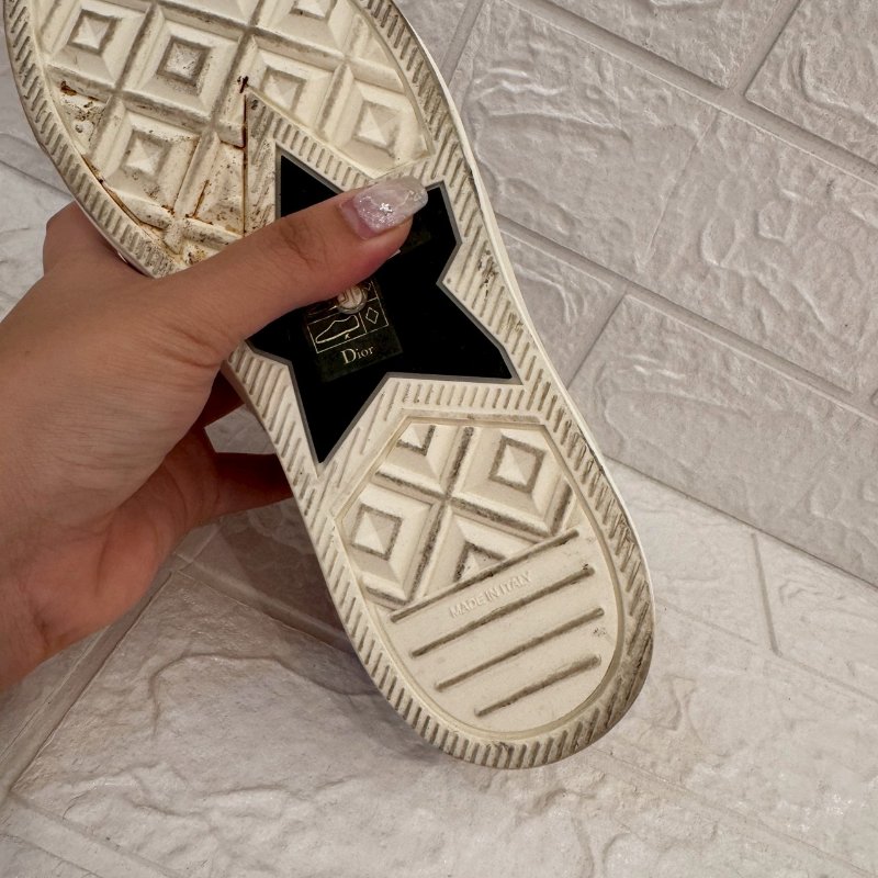 Dior Walk'n'Dior 紅緹花帆布鞋-17