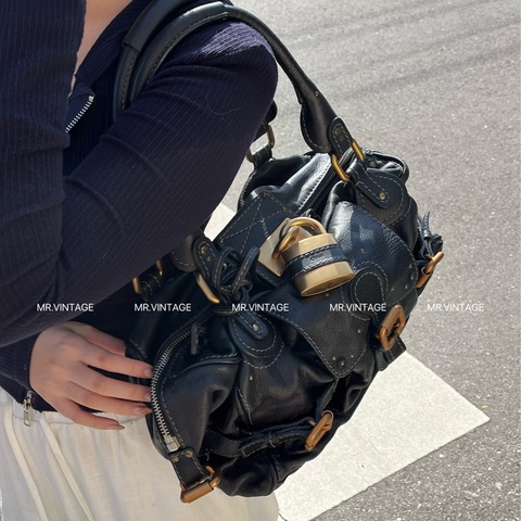 🏷️ Chloe鎖頭牛皮托特包