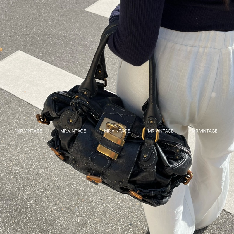 🏷️ Chloe鎖頭牛皮托特包-1