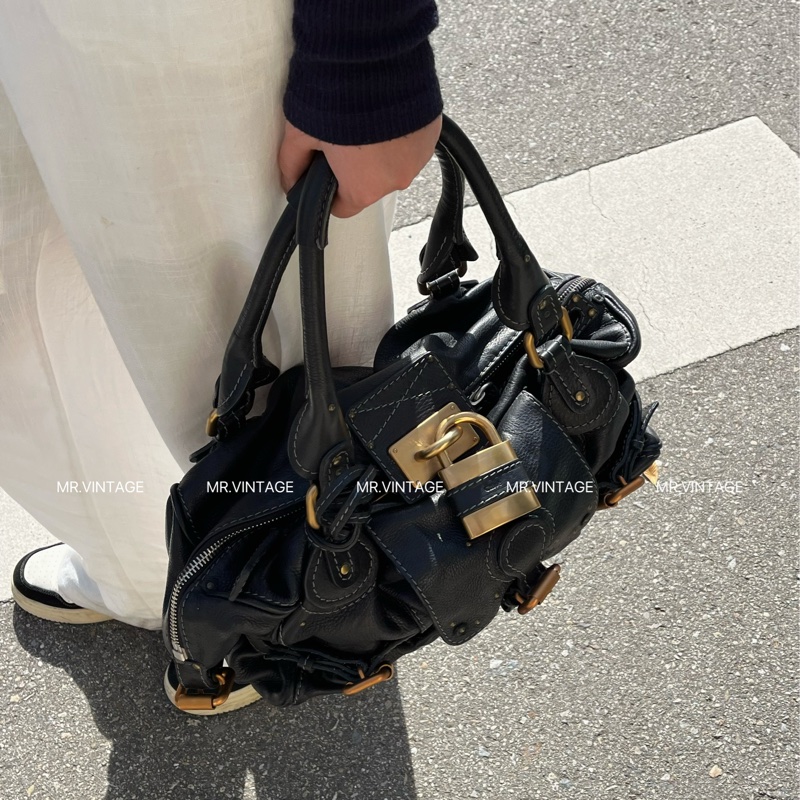 🏷️ Chloe鎖頭牛皮托特包-3