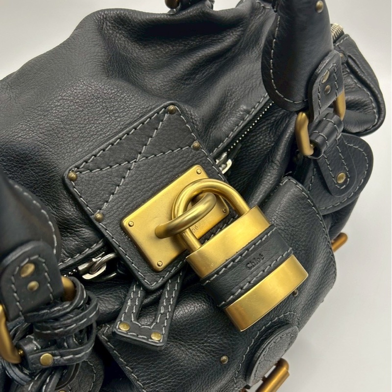 🏷️ Chloe鎖頭牛皮托特包-4