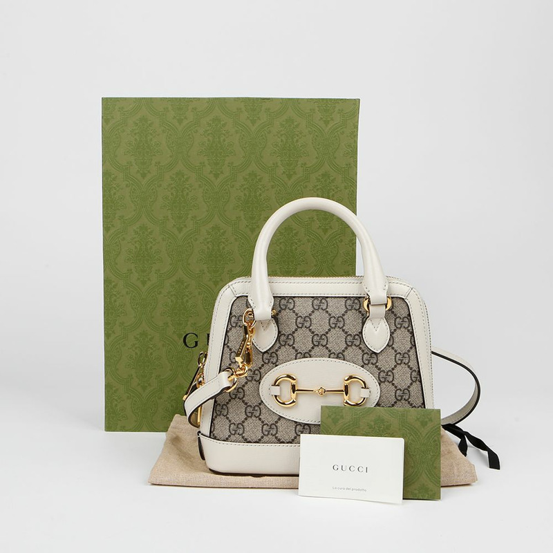 GUCCI Horsebit 1955 迷你手提單肩包 640716-0